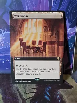 War Room (Extended Art) Commander Legends Regular - Image 1