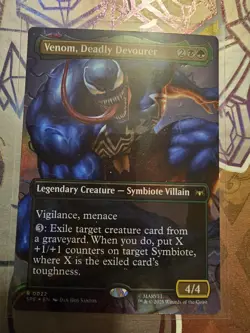 Venom, Deadly Devourer (Borderless) Marvel's Spider-Man: Eternal-Legal Foil - Image 1
