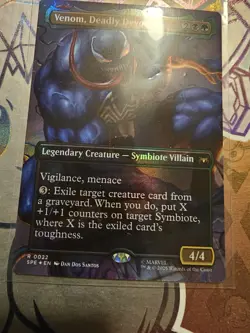 Venom, Deadly Devourer (Borderless) Marvel's Spider-Man: Eternal-Legal Foil - Image 3
