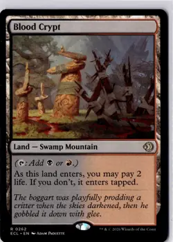 Blood Crypt Lorwyn Eclipsed Regular NM R 0262 - Image 1