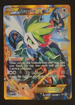 2017 Pokemon XY Premium Trainers Collection Shaymin EX 77a/108 EX-NM - Image 1