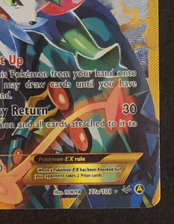 2017 Pokemon XY Premium Trainers Collection Shaymin EX 77a/108 EX-NM - Image 4