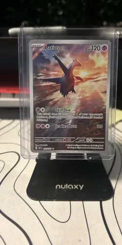 Pokemon Latios Full Art Holo TCG Card 203/191 SV08 Surging Sparks - Image 1