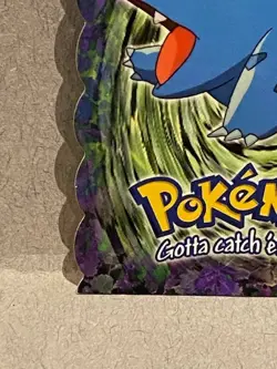 IVYSAUR #02 2 OF 12 POKEMON EVOLUTION TOPPS DIE CUT EMBOSSED BLUE LABEL - Image 3