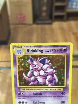 Nidoking 45/108 Reverse Holo Rare XY - Evolutions Pokemon Card Free Shipping! - Image 2