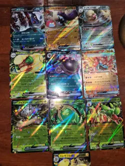 10 Pokemon Jpn Lot Double Rare EX Cards Shown In Photos - Image 1