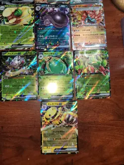 10 Pokemon Jpn Lot Double Rare EX Cards Shown In Photos - Image 2