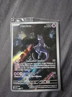 Pokemon Mewtwo Promo Holo 052 Scarlet & Violet *Sealed - Image 1