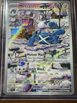Metagross Illustration 178/162 Pokemon TCG Temporal Forces Holo +2 FREE IRs - Image 3