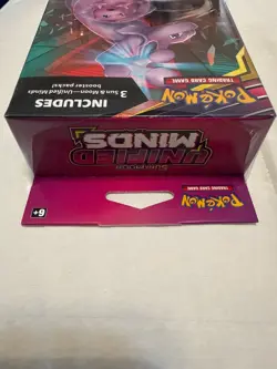 Pokemon Sun and Moon Unified Minds 3 Pack Hanger Box New Sealed - Image 2