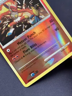 Pokemon TCG Infernape Diamond & Pearl 5/130 Reverse Holo Rare LP. - Image 3