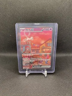 Mew EX SVP 053 Pokemon TCG Scarlet Violet 151 Black Star Promo NM - Image 3
