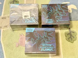 3x Pokemon TCG Phantasmal Flames Elite Trainer Box ETB New & Sealed - Image 1