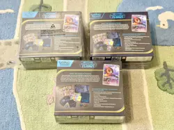 3x Pokemon TCG Phantasmal Flames Elite Trainer Box ETB New & Sealed - Image 2