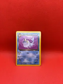 Pokemon TCG Dark Vaporeon 45/82 Uncommon Team Rocket 2000 Near Mint - Image 1