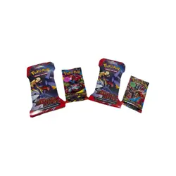 Lot of Four (4) Mixed Pokemon Booster Packs - 2 Mega Evolution,2 Destined Rivals - Image 1