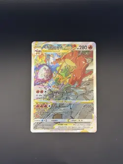 Charizard Vstar SWSH262 Black Star Promo Rare Holo Pokemon Card - Image 1