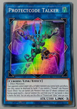 Protectcode Talker Super Rare 1st Edition CYAC-EN048 YuGiOh Card - Image 1