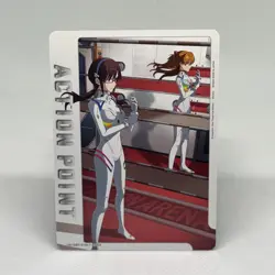 Union Arena Evangelion Mari, Asuka Action Point Card - Image 1