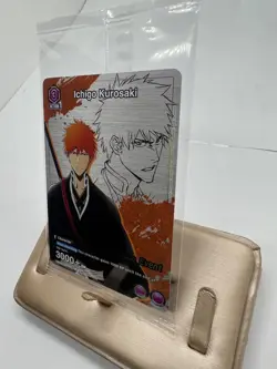 Union Arena Bleach Ichigo Kurosaki Release Event English Promo Card New - Image 2