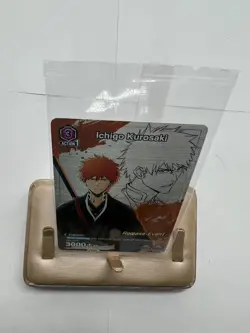 Union Arena Bleach Ichigo Kurosaki Release Event English Promo Card New - Image 4