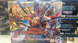 Digimon Card Game World Convergence BT21 Booster Box English Sealed - Image 1