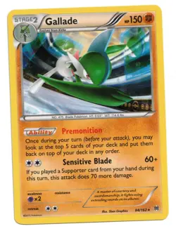 Pokemon Card: Gallade HOLO 84/162 XY Breakthrough Set Rare! NM - Image 1