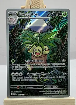 Pokemon Exeggutor ME01: Mega Evolution 135/132 Rare Holo English TCG Card - Image 1