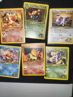 1999 (8) Pokemon Card Lot - Dark , First edition, Team rocket - Image 2