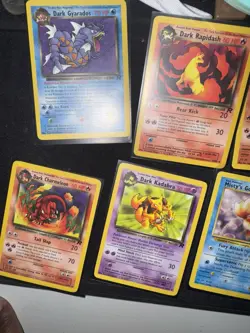 1999 (8) Pokemon Card Lot - Dark , First edition, Team rocket - Image 3