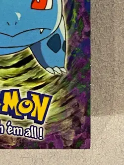 #01 BULBASAUR Stage 1 POKEMON E1 of 12 1999 Trading Card TOPPS Blue Logo - Image 5