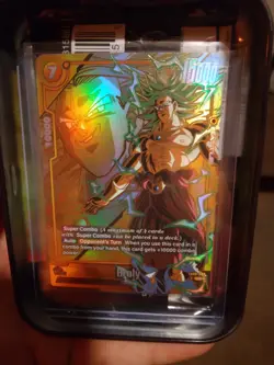 Broly FB08-088 Legendary Alternate Art Saiyan's Pride Dragon Ball English Card - Image 1