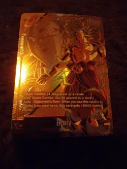 Broly FB08-088 Legendary Alternate Art Saiyan's Pride Dragon Ball English Card - Image 5