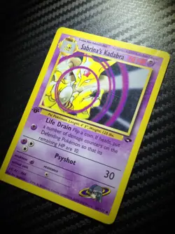 Pokemon Card - Sabrina's Kadabra Gym Challenge 1st Edition 58/132 Uncommon LP - Image 5