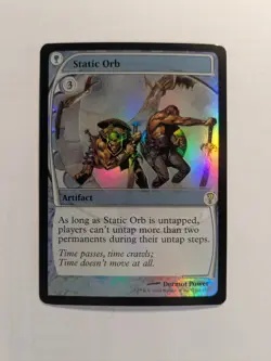 Static Orb Future Sight Mystery Booster 2 Foil MTG Magic The Gathering 234 - Image 1