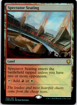 Spectator Seating (Foil) Commander Legends, 356 NM - Image 1