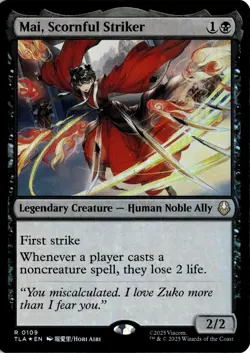 Mai, Scornful Striker FOIL 109 TLA Avatar: The Last Airbender NM - Image 1