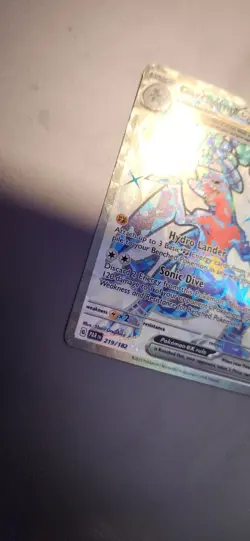 Garchomp EX 219/182 - Paradox Rift Pokemon TCG Holo Ultra Rare 2023 - - Image 2