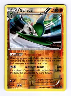 Gallade XY - BREAKthrough #84 (2015) Reverse Holo NM Pokemon - Image 1