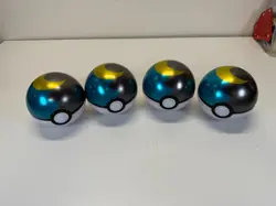 Pokemon Greatball Pokeball Premier Ball Pokeball Tins Lot Of 4 (EMPTY) - Image 1