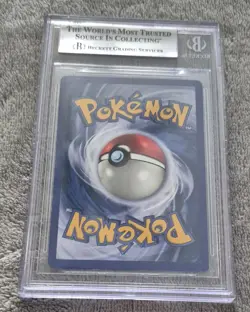 Pokemon Vaporeon - Jungle 1st Edition Holo Rare #12 - BGS 7.5 - Near Mint + - Image 3