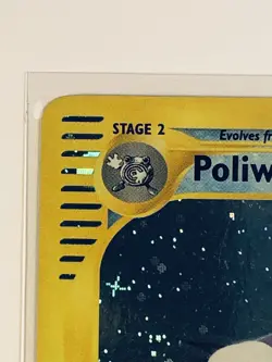2002 Pokemon Poliwrath 024/165 Expedition Base Set Holo Rare LP - Image 4