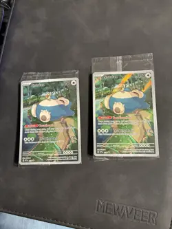 2023 SNORLAX Pokemon 151 ETB Promo Sealed (LOT OF 2) (CHEAPEST LISTING) - Image 1