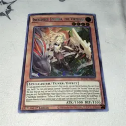 Yu-Gi-Oh! TCG Incredible Ecclesia, the Virtuous Burst of Destiny 1st Ed Holo - Image 1