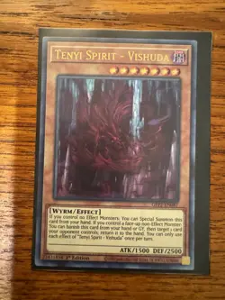 Yu-gi-oh! TCG Tenyi Spirit - Vishuda GFP2-EN087 1st Edition Ultra Rare - Image 1