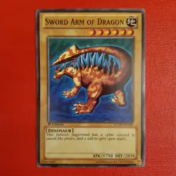 Yugioh Sword Arm Of Dragon LCJW-EN146 1st Edition - Image 1