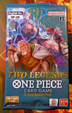 One Piece Two Legends Booster OP08 Card unopened Pack English Carte Mint - Image 1