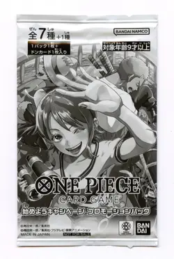 ONE PIECE Let's Get Started Campaign SEALED PROMO PACK Nami Chopper Brook - Image 1