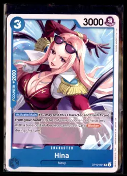 One Piece Legacy of The Master Hina OP 12-051 Lot 3 - Image 1
