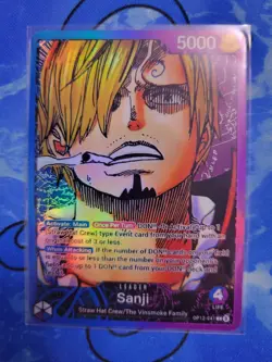 One Piece TCG Custom Leader - Sanji (Set 12) - Image 2
